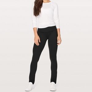 Lululemon skinny groove pant